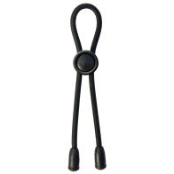 Mack Tuff Adjustable Silicone Cock Tie Black