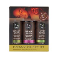 Earthly Body Massage Oil Gift Set