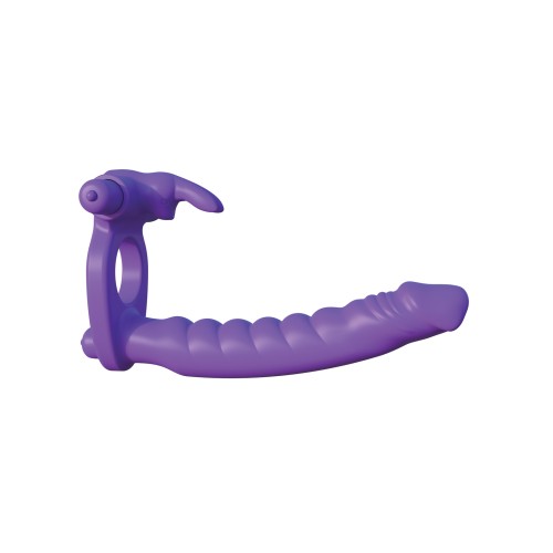 Fantasy C-Ringz Silicone Double Penetrator Rabbit