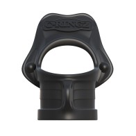 Fantasy C-Ringz Rock Hard Ring & Ball Stretcher - Black