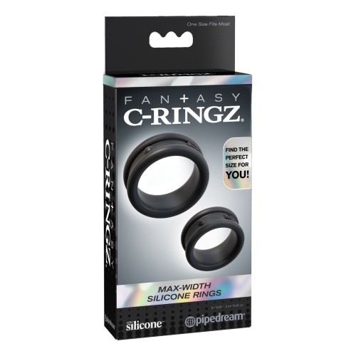 Fantasy C-Ringz Max Width Silicone Rings