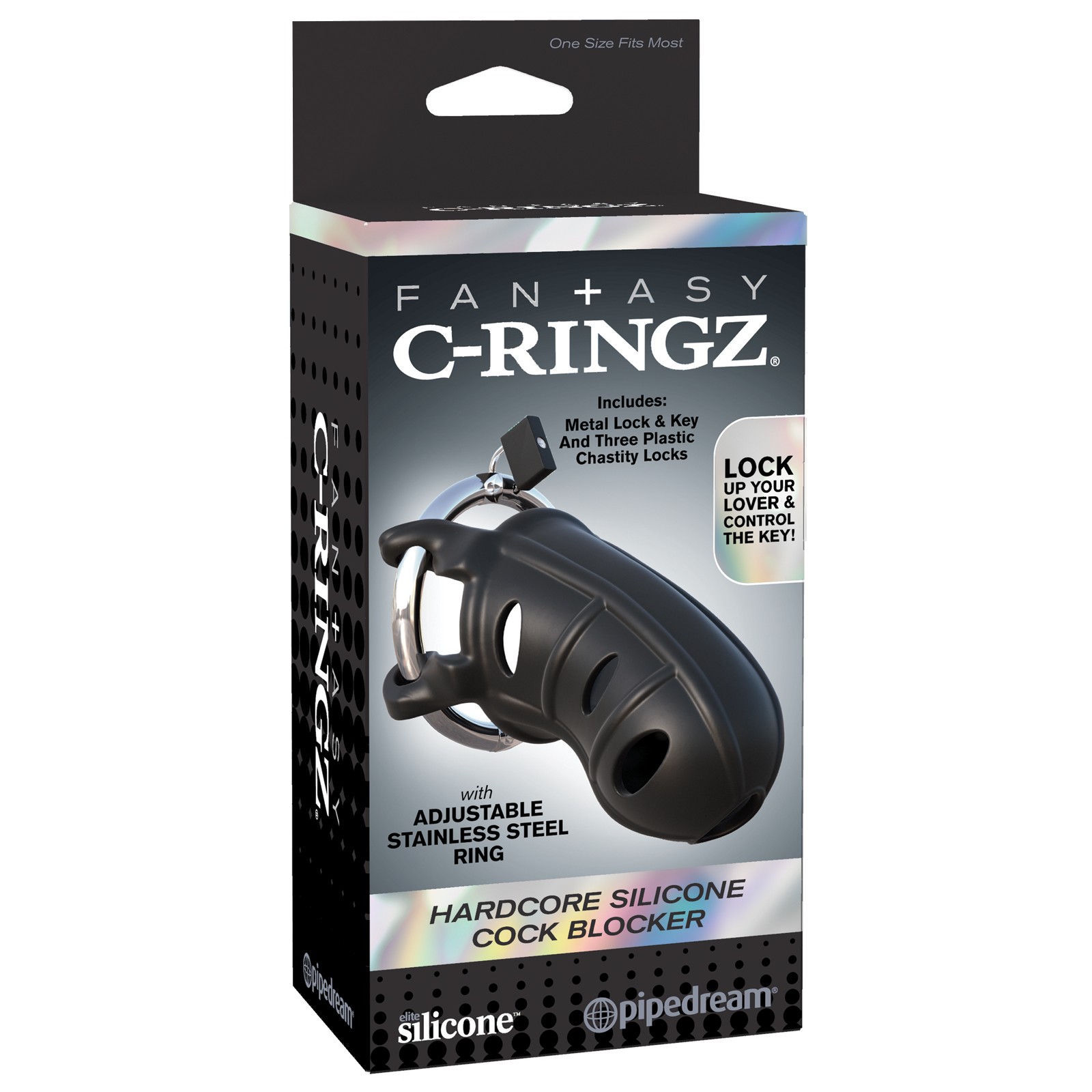 Fantasy C-Ringz Hardcore Silicone Cock Blocker