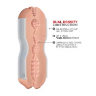 PDX Extreme Tight Grip Dual Density Squeezable Strokers