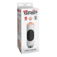 PDX Extreme Mega Grip Squeezable Vibrating Stroker Pussy