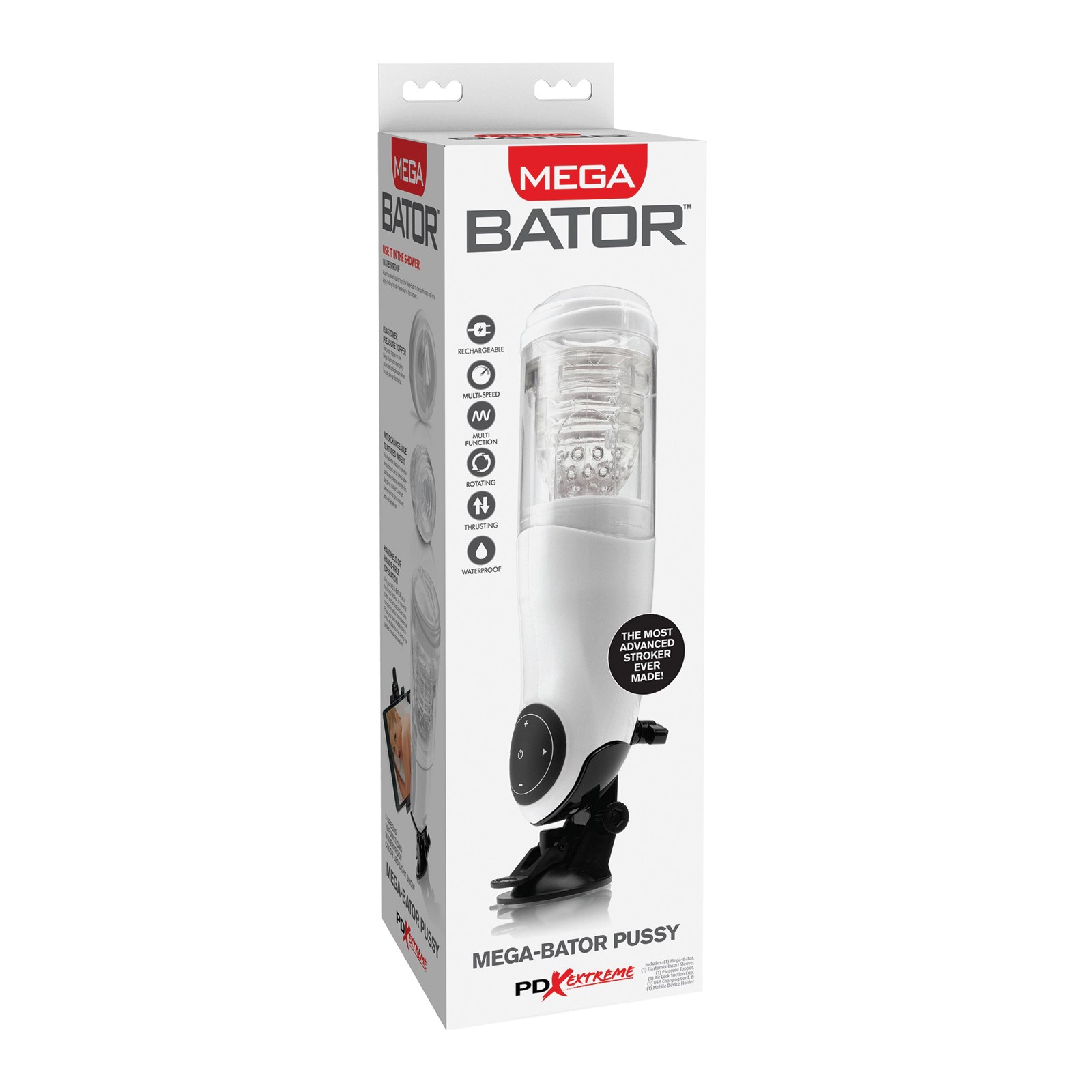 Masturbador Recargable PDX Extreme Mega Bator