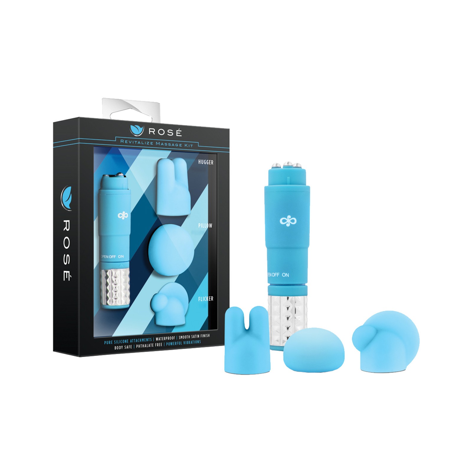 Blush Rose Revitalize Massage Kit - Blue