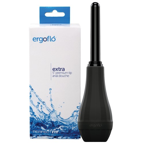 Perfect Fit Ergoflo Extra Anal Douche Black