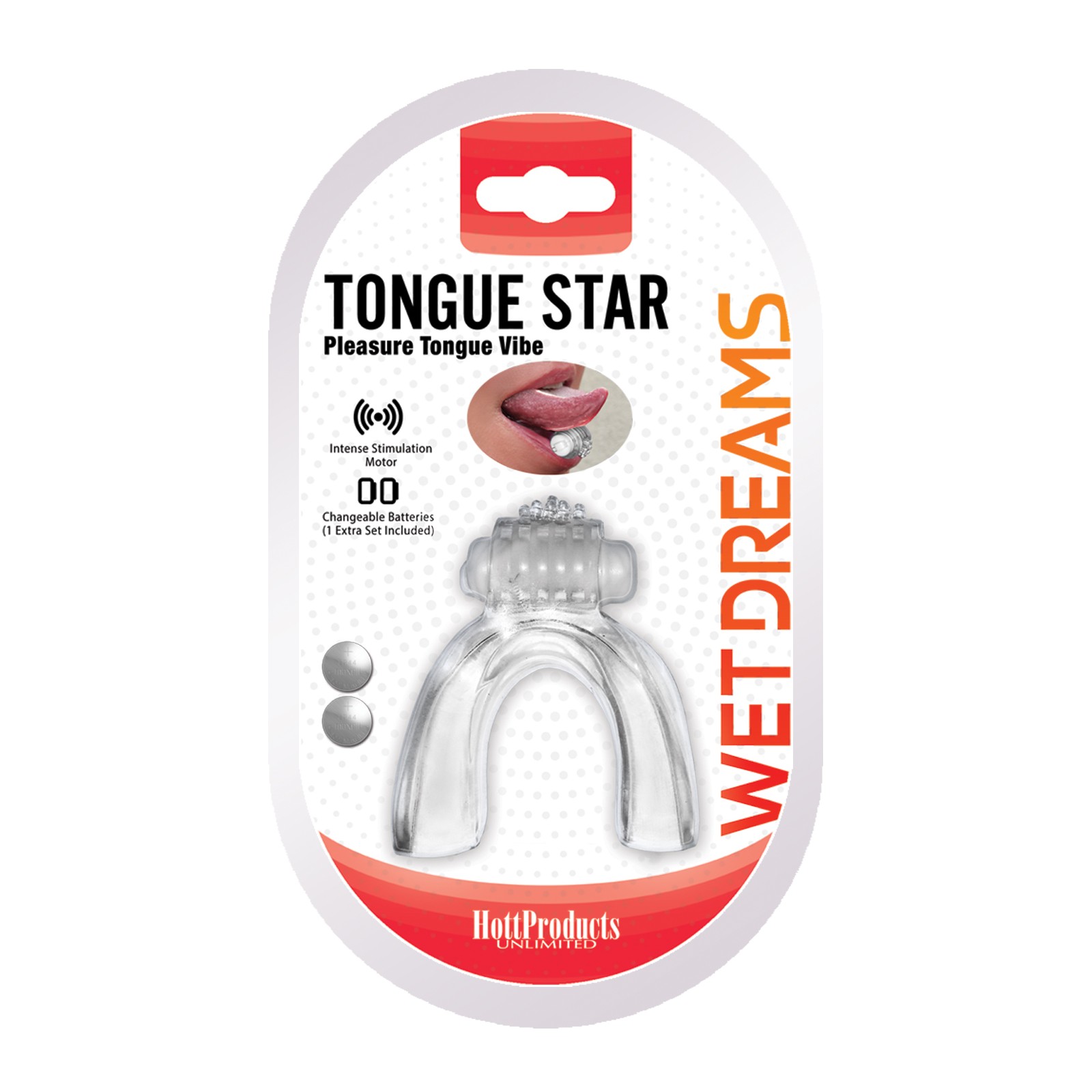 Wet Dreams Tongue Star Vibe for Ultimate Oral Pleasure