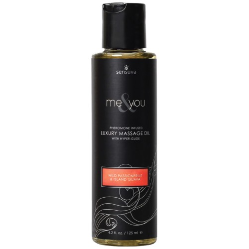 Sensuva Me & You Massage Oil - Island Passion - Luxury Experience