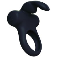 VeDO Frisky Bunny Rechargeable Vibrating Ring Black Pearl