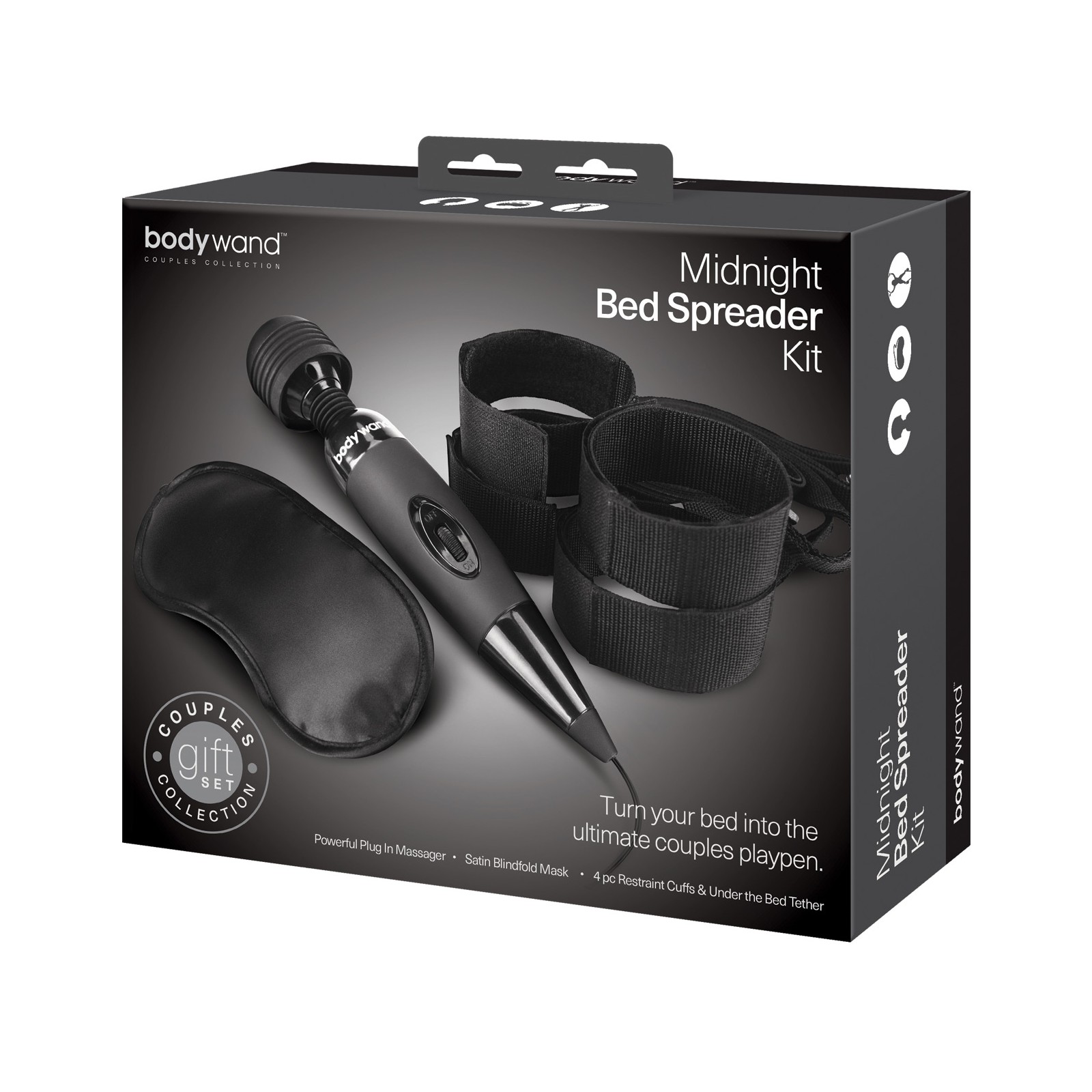 Kit de Masaje Midnight Bodywand - La Experiencia Definitiva para Parejas