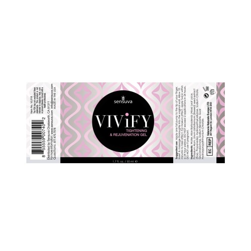 Gel Rejuvenecedor Sensuva Vivify 1.7 oz