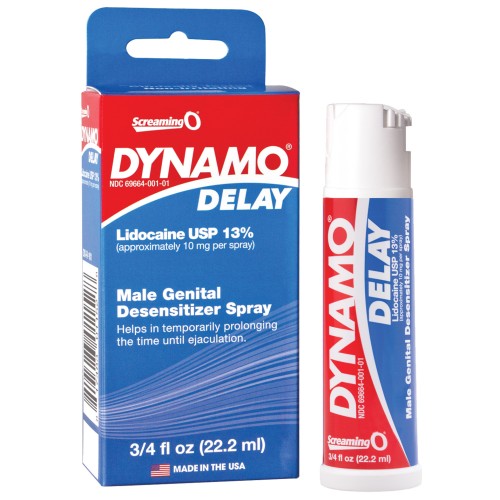 Spray Dynamo Delay Screaming O para Placer Duradero