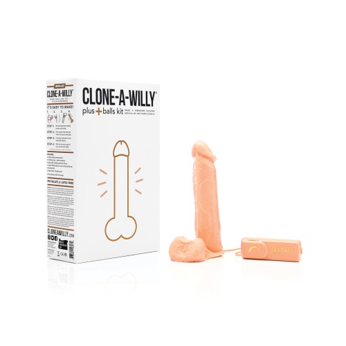 Kit Clone-A-Willy Plus+ con Testículos