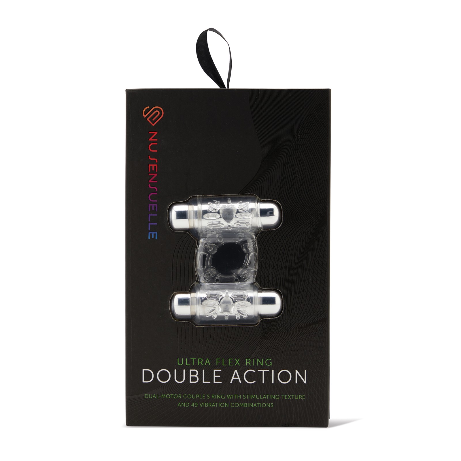 Nu Sensuelle Double Action Cockring - Ultimate Couple's Toy