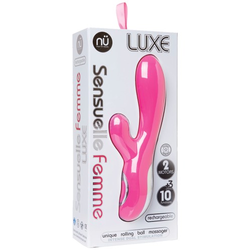 Nu Sensuelle Femme Luxe Rabbit Massager Pink