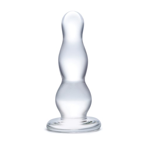 Glas 4 Inch Butt Plug Clear