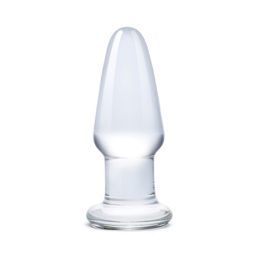 Glas 3.5" Butt Plug for Enhanced Anal Pleasure