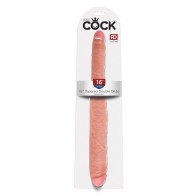 King Cock 16 Inch Tapered Double Dildo - Realistic Design