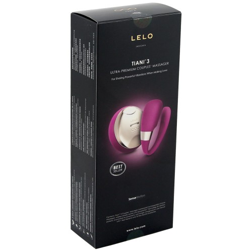 LELO Tiani 3 Couples Massager Deep Rose