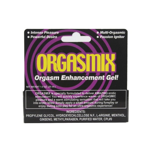 Orgasmix Orgasm Enhancement Gel 1 oz