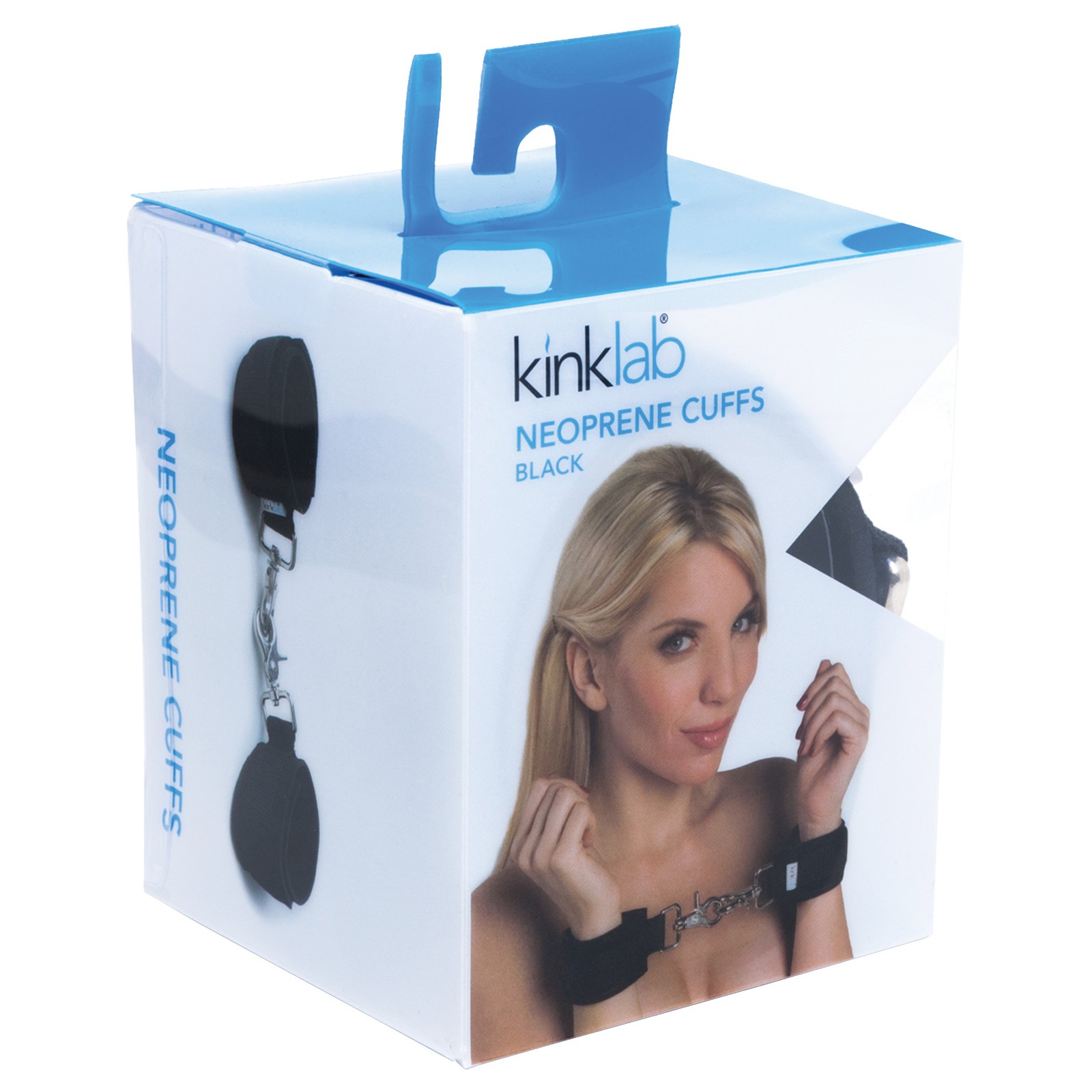 KinkLab Black Neoprene Cuffs for Bondage