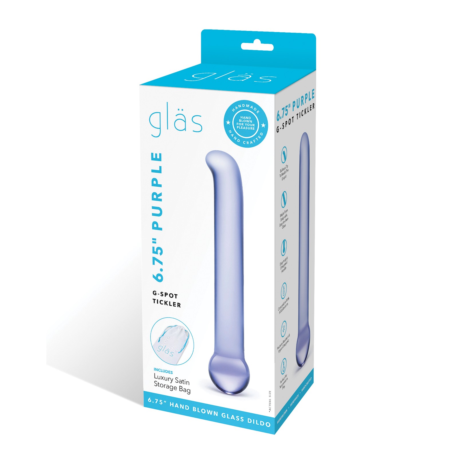 Glas G Spot Tickler - Purple