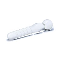 Clear Glass Joystick Dildo