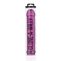 Clone-A-Willy Vibrating Kit in Neon Purple