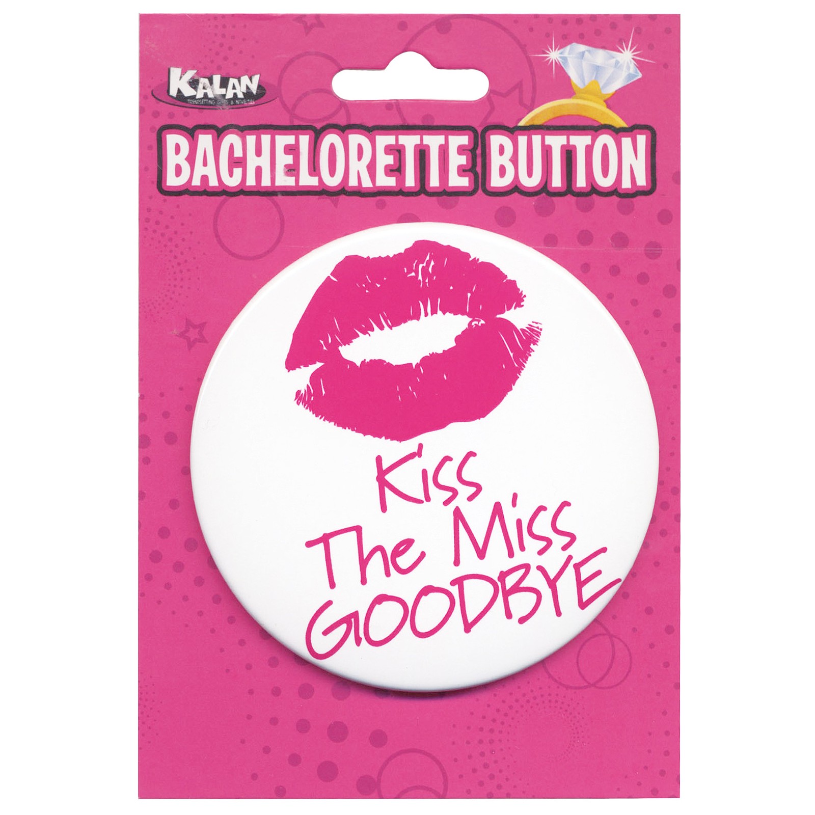 Bachelorette Button - Kiss The Miss Goodbye