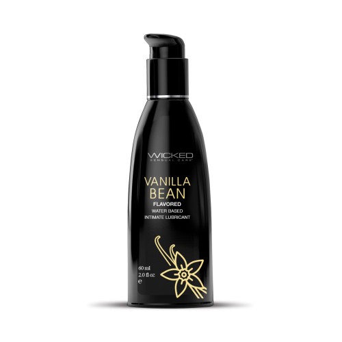 Wicked Aqua Vanilla Bean Lubricant for Enhanced Pleasure