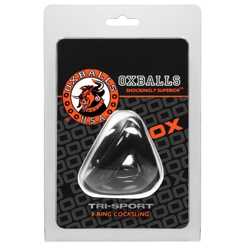 Oxballs Atomic Jock Anillo para el Pene Tri Sport Negro