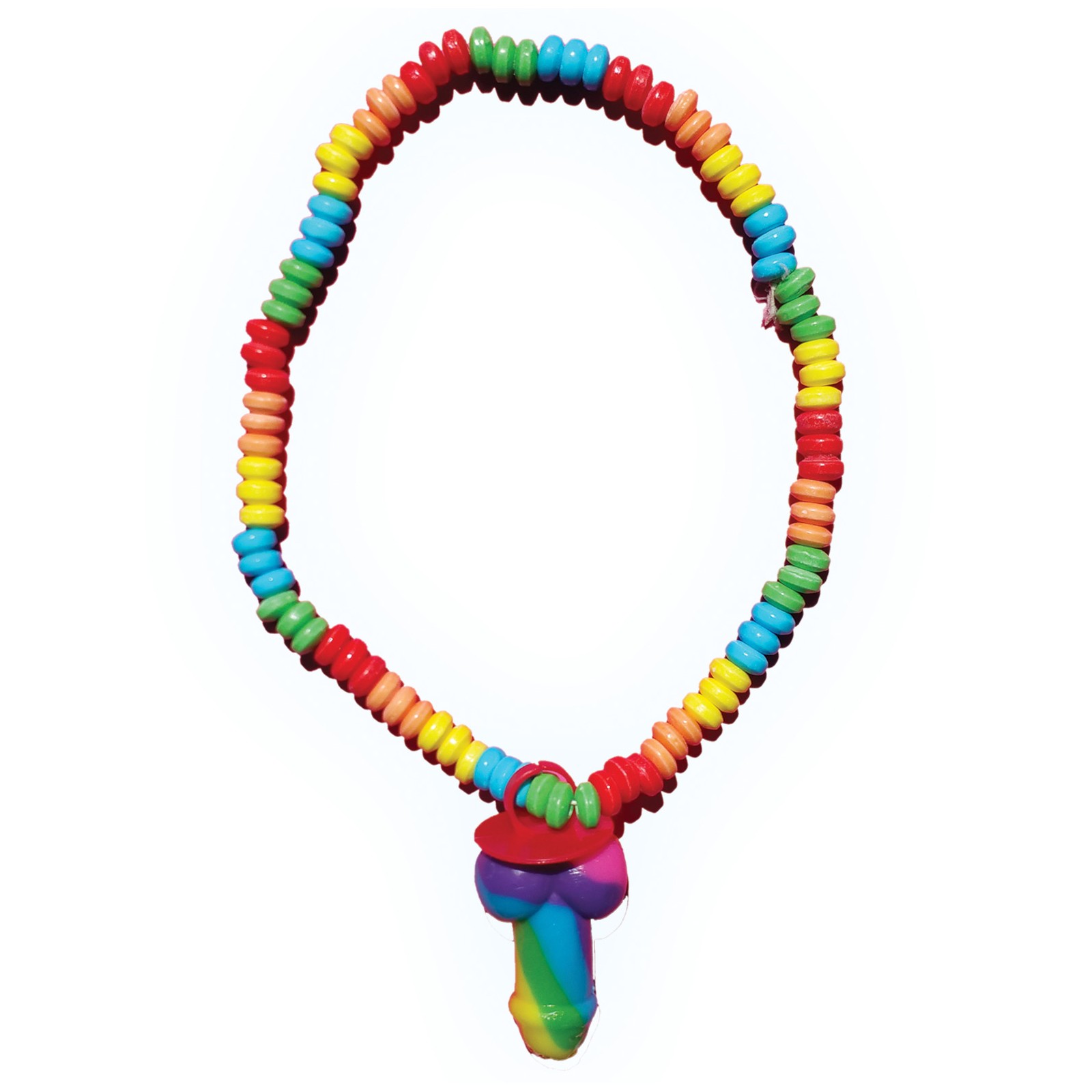 Collar de Caramelos Comestibles Rainbow | Perfecto para Despedidas de Soltera