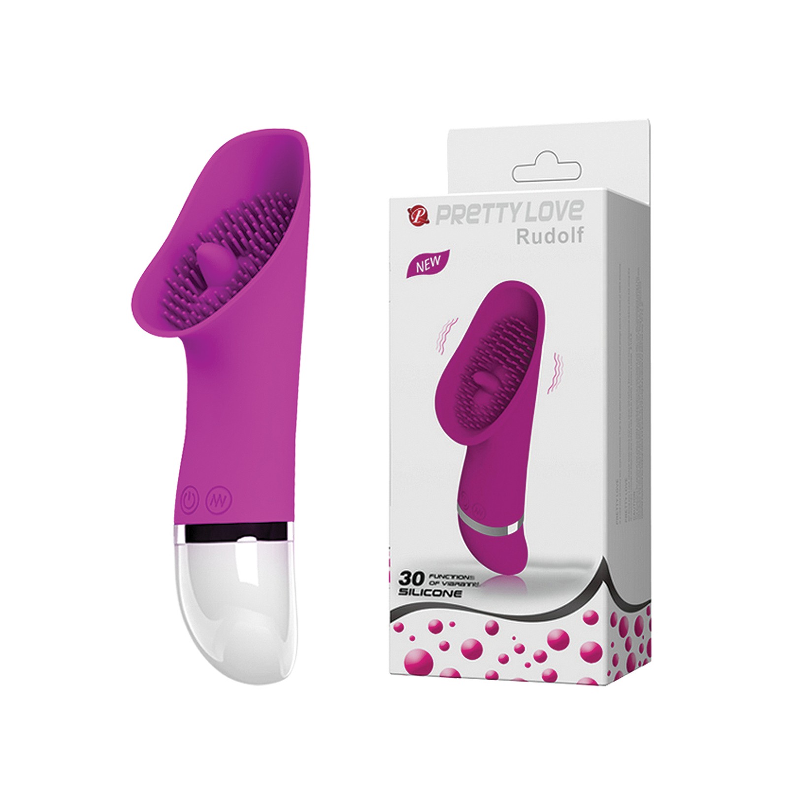 Pretty Love Rudolf Licker Vibrator Fuchsia