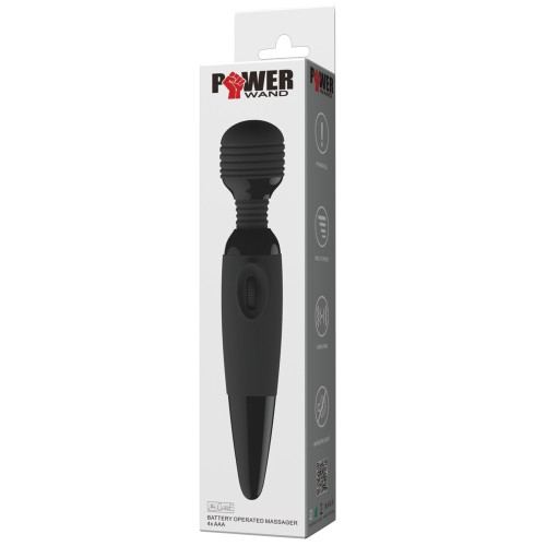 Pretty Love Power Wand Vibrator Black