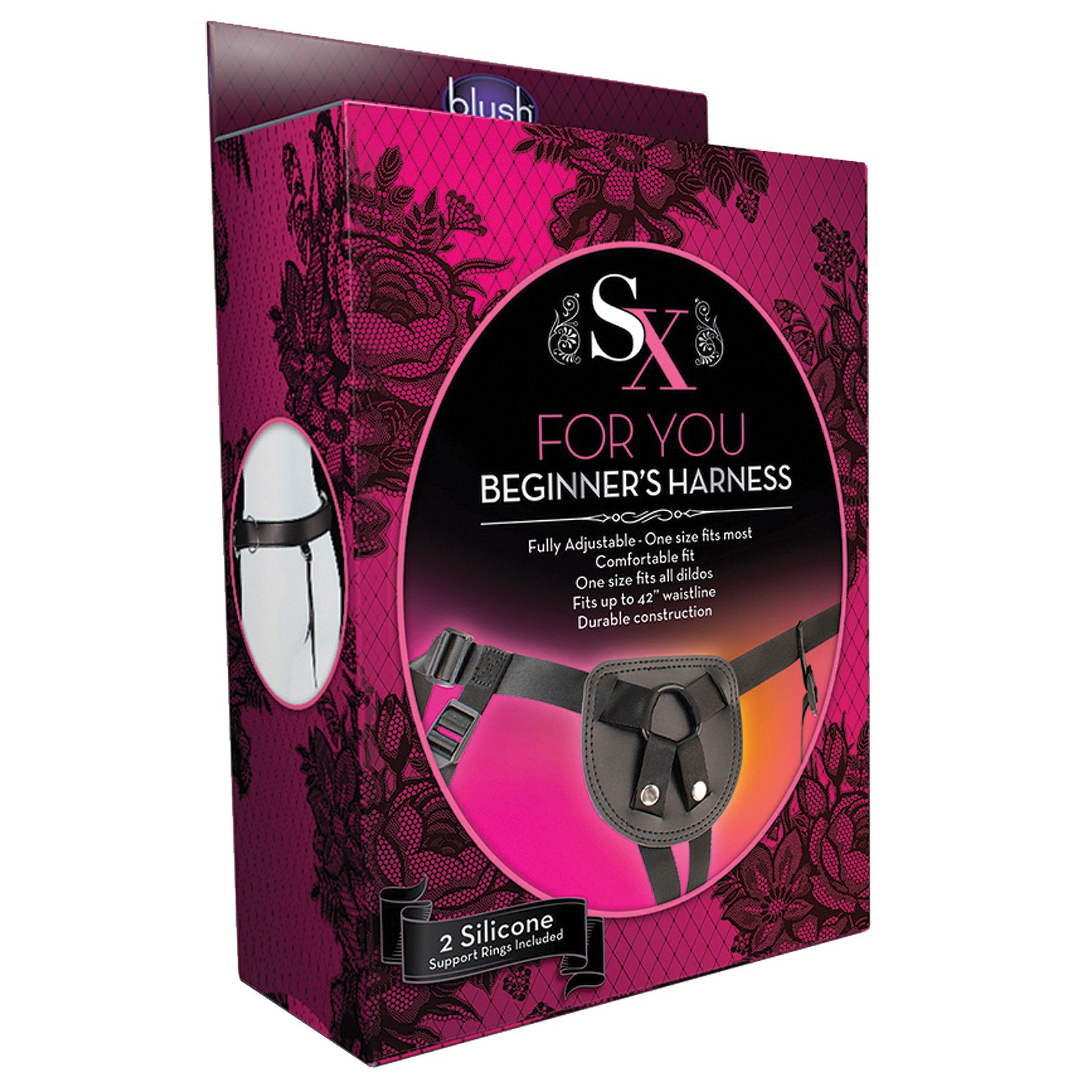 Blush SX For You Beginner's Harness for Strap-On Adventures