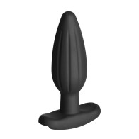 Plug Anal Rocker Negro Mediano de Silicona ElectraStim