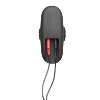 Plug Anal Rocker Negro Mediano de Silicona ElectraStim