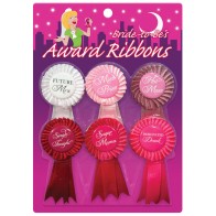 Bride to Be's Award Ribbons Pack of 6