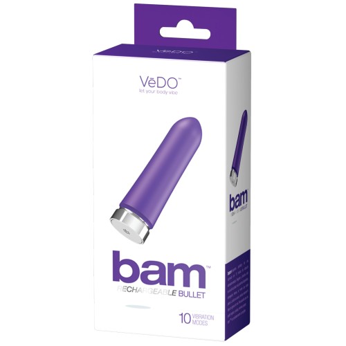 VeDO Bam Rechargeable Bullet Into You Indigo