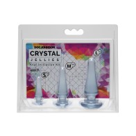 Discover Crystal Jellies Anal Initiation Kit - Beginner Friendly