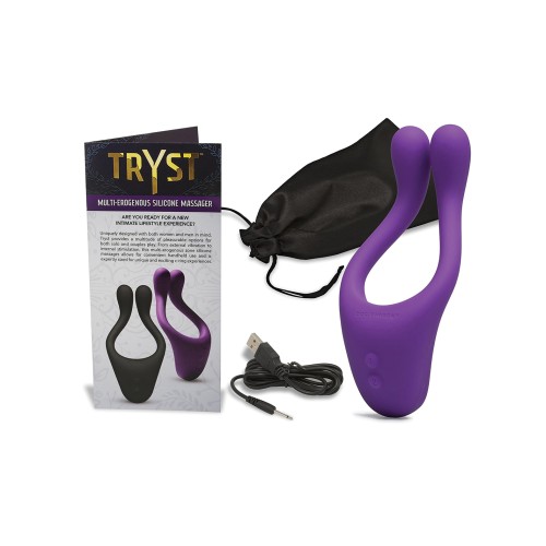 TRYST Multi Erogenous Zone Massager Purple