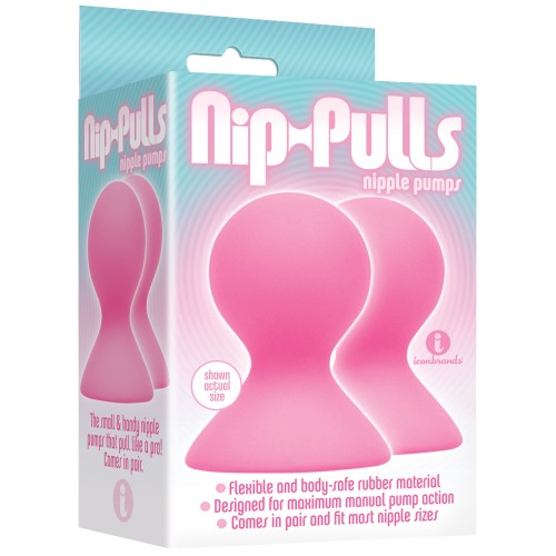 9's Silicone Nipple Pulls Pink