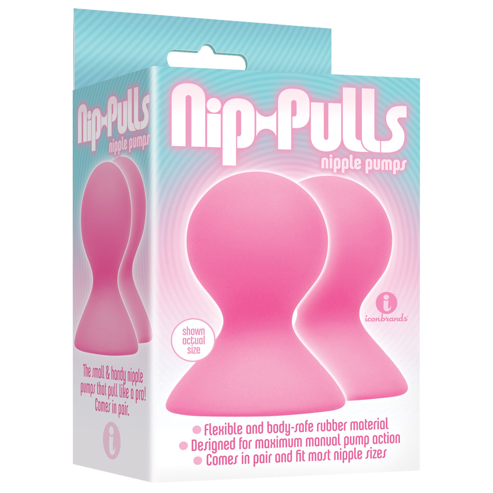 9's Silicone Nipple Pulls Pink