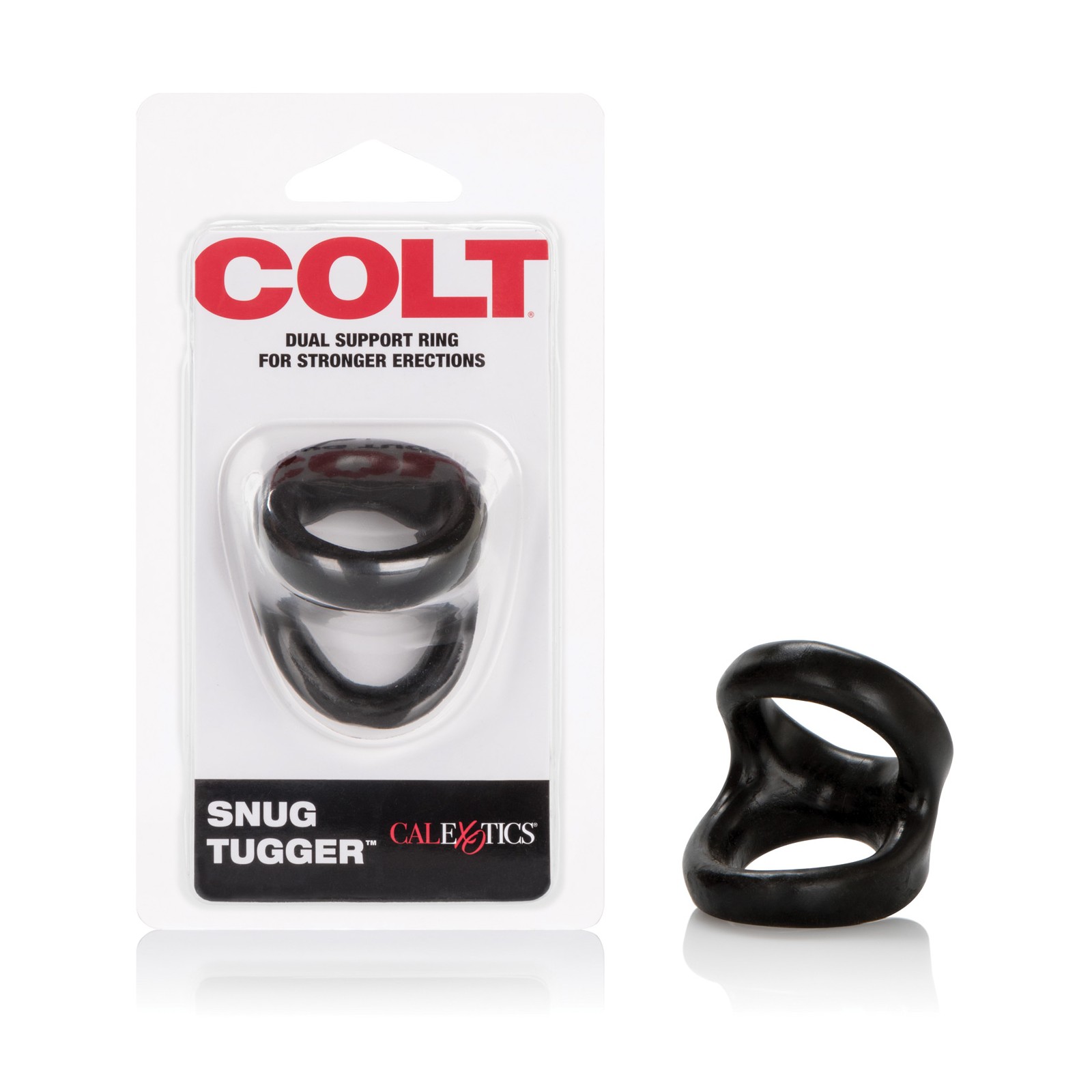 COLT Snug Tugger - Comfort and Performance Black Cock Ring