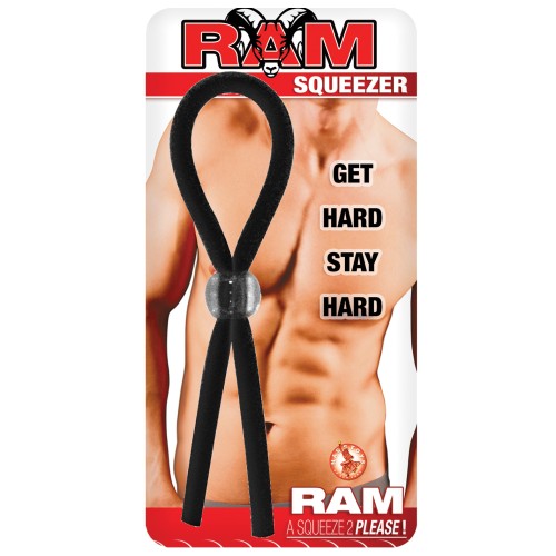 Anillo de Pene RAM Squeezer Negro