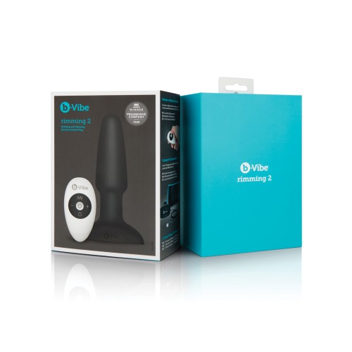 b-Vibe Rimming Plug 2 - Black