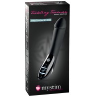 Mystim Tickling Truman eStim Vibrator Black Edition - Black