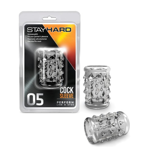 Funda Eréctil Clear Blush Stay Hard 05