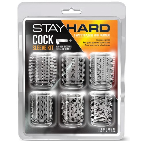 Blush Stay Hard Cock Sleeve Kit for Enhanced Pleasure